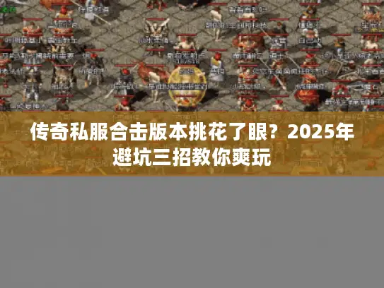传奇私服合击版本挑花了眼？2025年避坑三招教你爽玩