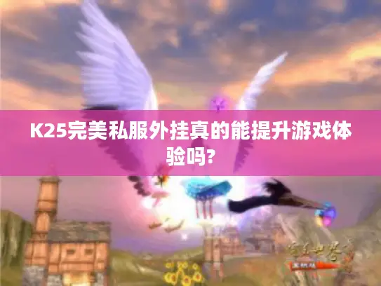 K25完美私服外挂真的能提升游戏体验吗?