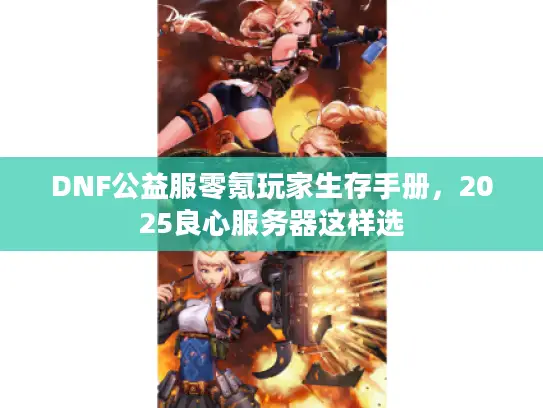 DNF公益服零氪玩家生存手册,2025良心服务器这样选 DNF公益服零氪玩家生存手册,2025良心服务器这样选