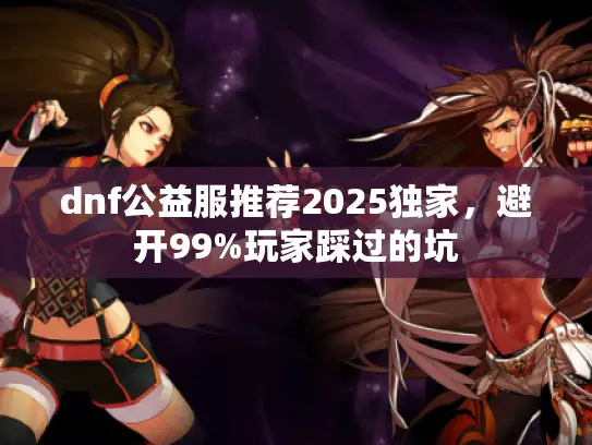 dnf公益服推荐2025独家，避开99%玩家踩过的坑
