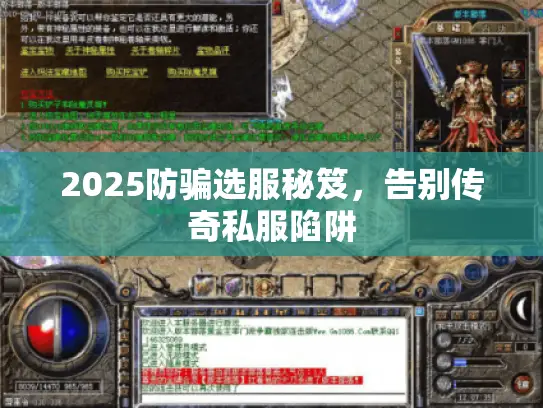 2025防骗选服秘笈，告别传奇私服陷阱