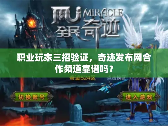 职业玩家三招验证,奇迹发布网合作频道靠谱吗? 职业玩家三招验证,奇迹发布网合作频道靠谱吗?