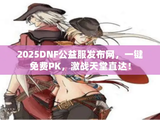 2025DNF公益服发布网，一键免费PK，激战天堂直达！