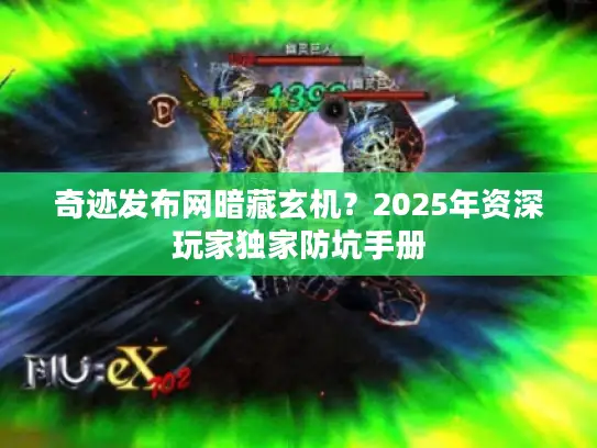 奇迹发布网暗藏玄机？2025年资深玩家独家防坑手册