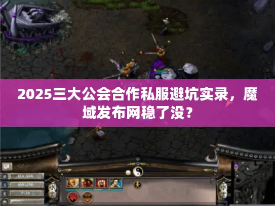 2025三大公会合作私服避坑实录，魔域发布网稳了没？