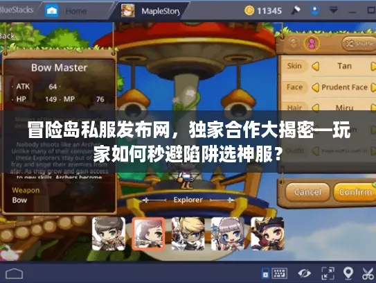 冒险岛私服发布网,独家合作大揭密—玩家如何秒避陷阱选神服? 冒险岛私服发布网,独家合作大揭密—玩家如何秒避陷阱选神服?