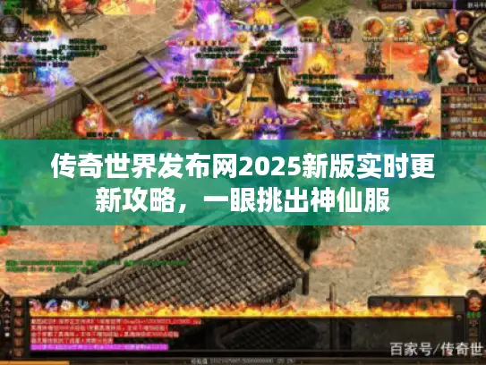 传奇世界发布网2025新版实时更新攻略，一眼挑出神仙服