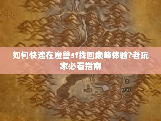 如何快速在魔兽sf找回巅峰体验?老玩家必看指南