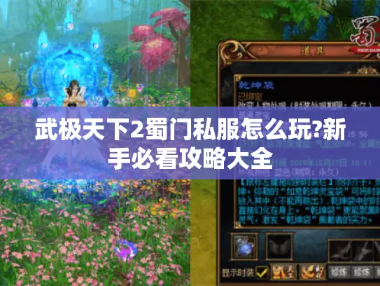 武极天下2蜀门私服怎么玩?新手必看攻略大全 武极天下2蜀门私服怎么玩?新手必看攻略大全