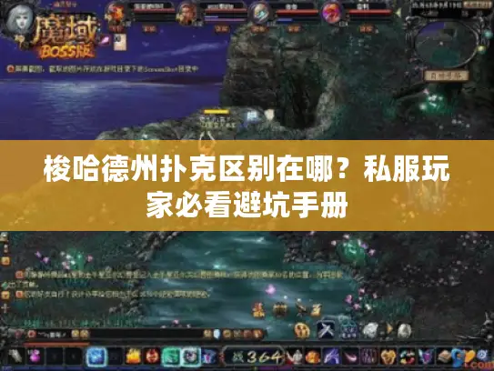 梭哈德州扑克区别在哪？私服玩家必看避坑手册