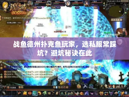 战鱼德州扑克鱼玩家，选私服常踩坑？避坑秘诀在此