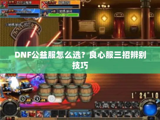 DNF公益服怎么选？良心服三招辨别技巧