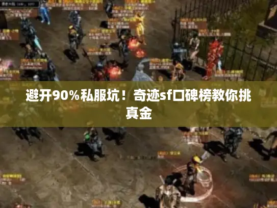 避开90%私服坑！奇迹sf口碑榜教你挑真金