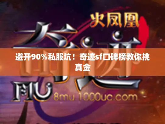 避开90%私服坑！奇迹sf口碑榜教你挑真金