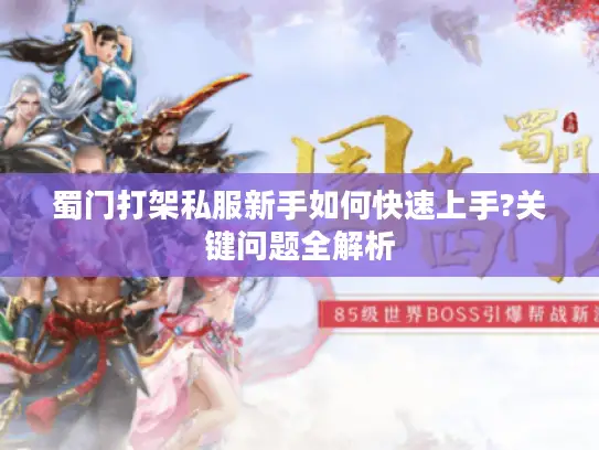 蜀门打架私服新手如何快速上手?关键问题全解析 蜀门打架私服新手如何快速上手?关键问题全解析