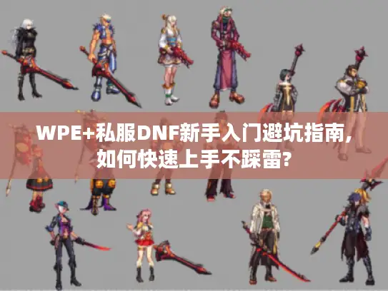 WPE+私服DNF新手入门避坑指南,如何快速上手不踩雷?