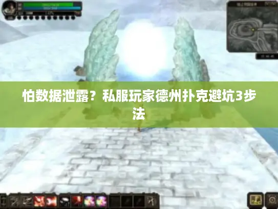 怕数据泄露？私服玩家德州扑克避坑3步法