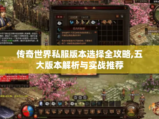 传奇世界私服版本选择全攻略,五大版本解析与实战推荐