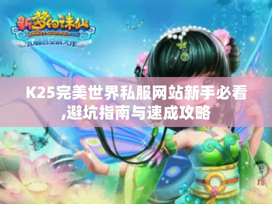 K25完美世界私服网站新手必看,避坑指南与速成攻略