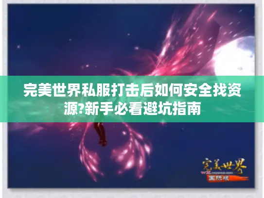 完美世界私服打击后如何安全找资源?新手必看避坑指南
