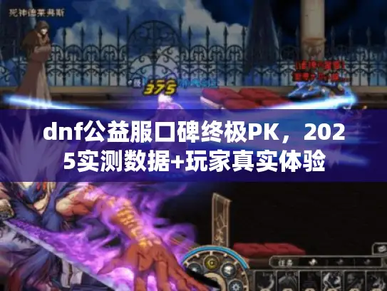 dnf公益服口碑终极PK，2025实测数据+玩家真实体验