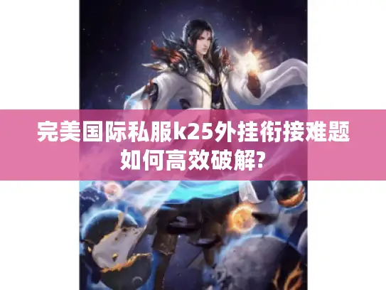 完美国际私服k25外挂衔接难题如何高效破解?