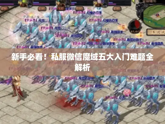 新手必看!私服微信魔域五大入门难题全解析 新手必看!私服微信魔域五大入门难题全解析
