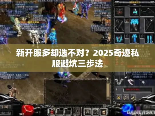 新开服多却选不对？2025奇迹私服避坑三步法