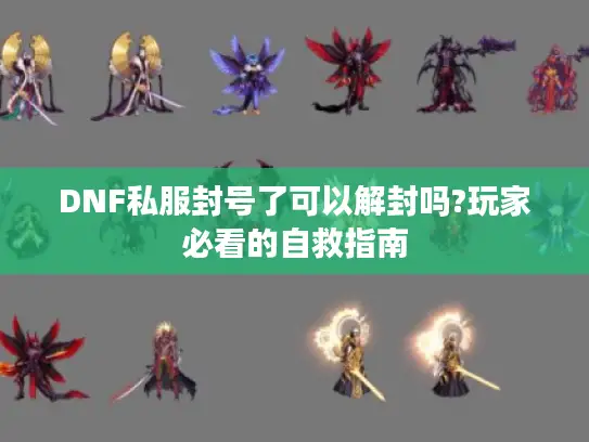 DNF私服封号了可以解封吗?玩家必看的自救指南 DNF私服封号了可以解封吗?玩家必看的自救指南