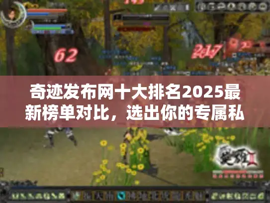 奇迹发布网十大排名2025最新榜单对比，选出你的专属私服