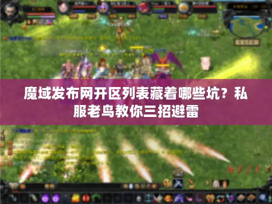 魔域发布网开区列表藏着哪些坑？私服老鸟教你三招避雷