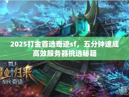 2025打金首选奇迹sf，五分钟速成高效服务器挑选秘籍