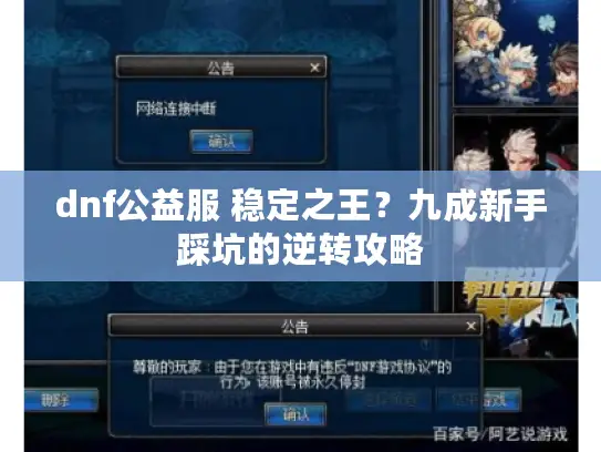 dnf公益服 稳定之王？九成新手踩坑的逆转攻略