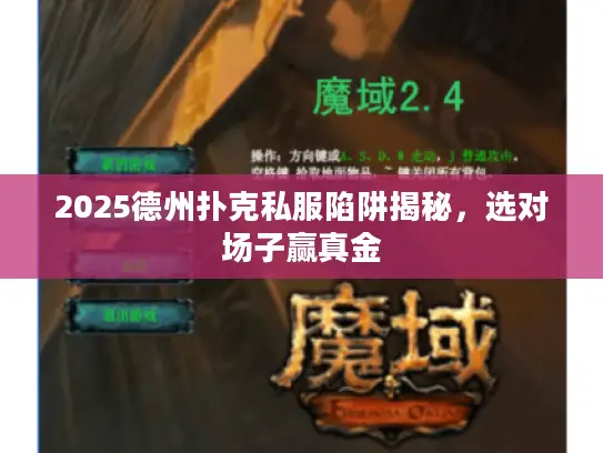 2025德州扑克私服陷阱揭秘，选对场子赢真金