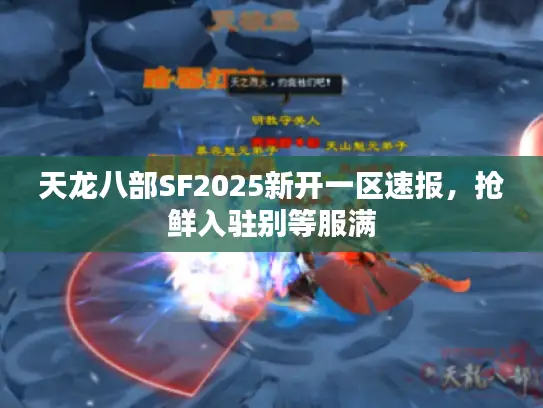 天龙八部SF2025新开一区速报，抢鲜入驻别等服满