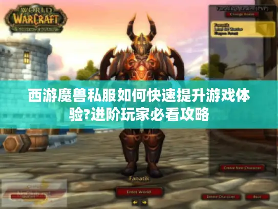 西游魔兽私服如何快速提升游戏体验?进阶玩家必看攻略