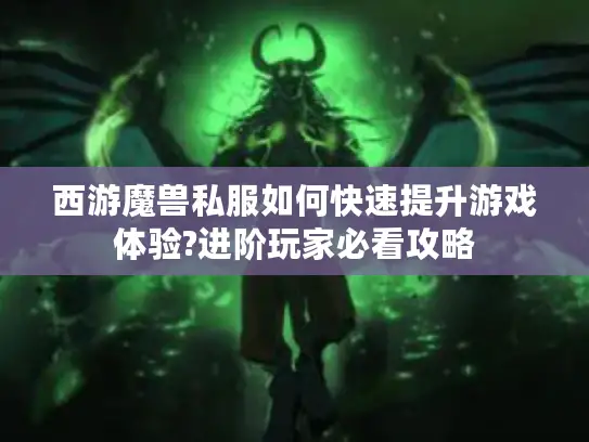 西游魔兽私服如何快速提升游戏体验?进阶玩家必看攻略