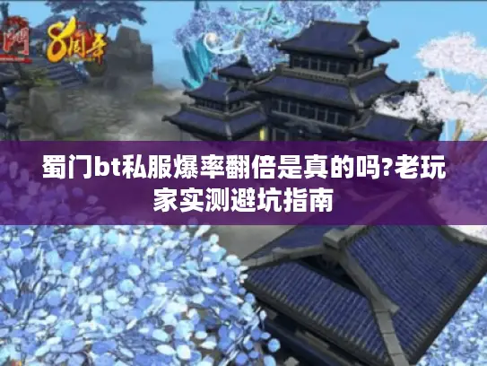 蜀门bt私服爆率翻倍是真的吗?老玩家实测避坑指南