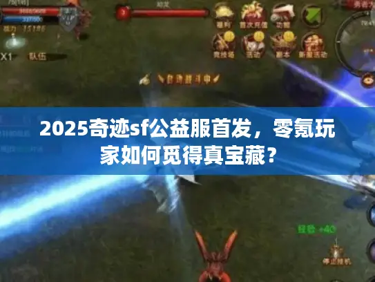 2025奇迹sf公益服首发，零氪玩家如何觅得真宝藏？