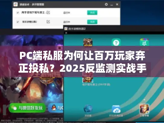 PC端私服为何让百万玩家弃正投私？2025反监测实战手册