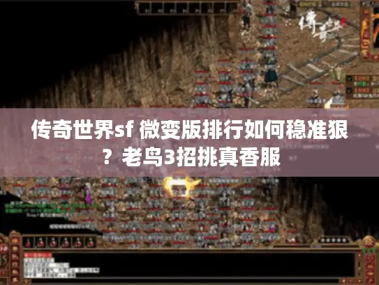 传奇世界sf 微变版排行如何稳准狠？老鸟3招挑真香服