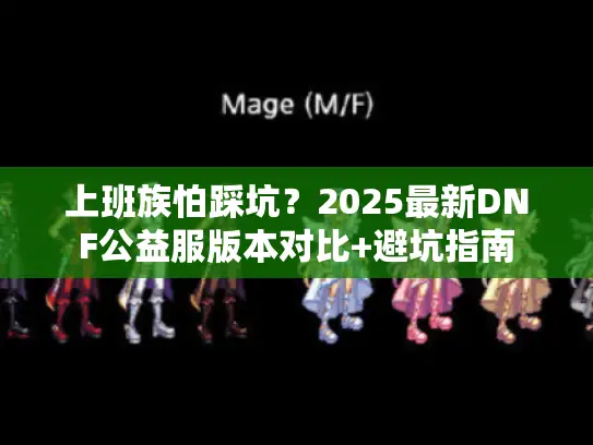 上班族怕踩坑？2025最新DNF公益服版本对比+避坑指南