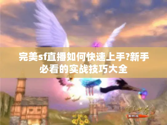 完美sf直播如何快速上手?新手必看的实战技巧大全