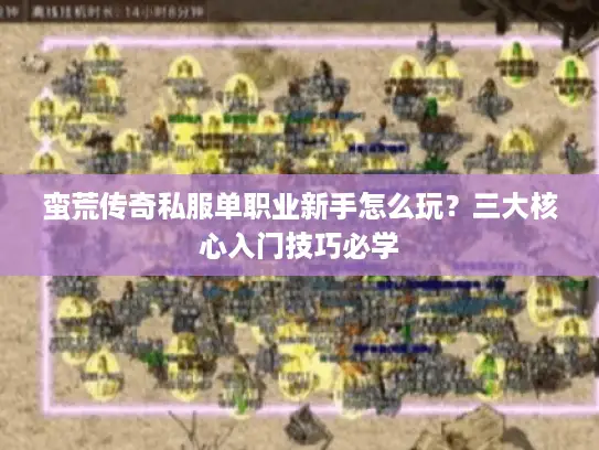 蛮荒传奇私服单职业新手怎么玩？三大核心入门技巧必学