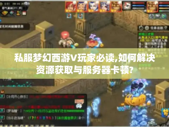 私服梦幻西游V玩家必读,如何解决资源获取与服务器卡顿?