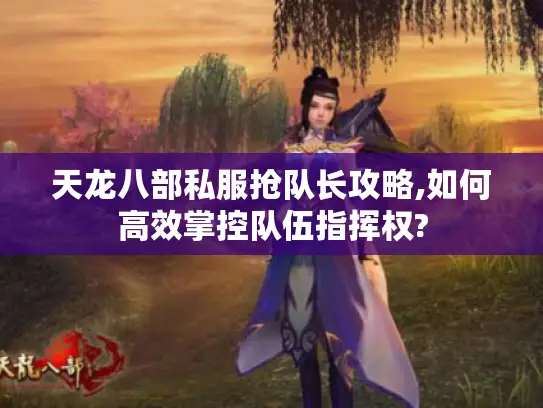 天龙八部私服抢队长攻略,如何高效掌控队伍指挥权?