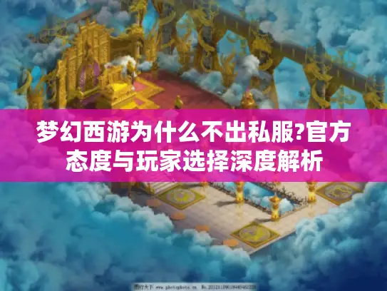 梦幻西游为什么不出私服?官方态度与玩家选择深度解析