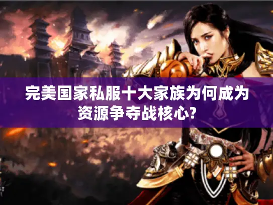 完美国家私服十大家族为何成为资源争夺战核心? 完美国家私服十大家族为何成为资源争夺战核心?