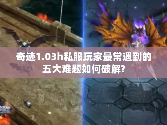 奇迹1.03h私服玩家最常遇到的五大难题如何破解?
