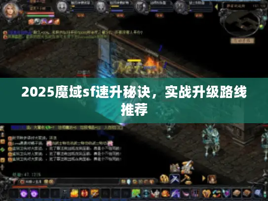 2025魔域sf速升秘诀，实战升级路线推荐